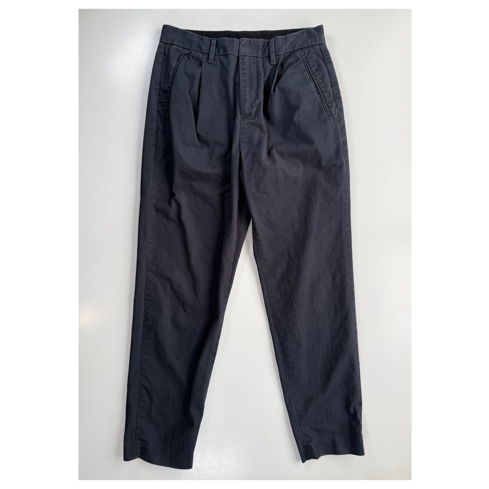 BONOBOS Pleated Stretch Chino Tapered Pant Mens 29 (28x27.5) Regular Blue